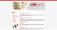 Desktop Screenshot of cassaediledilecce.it